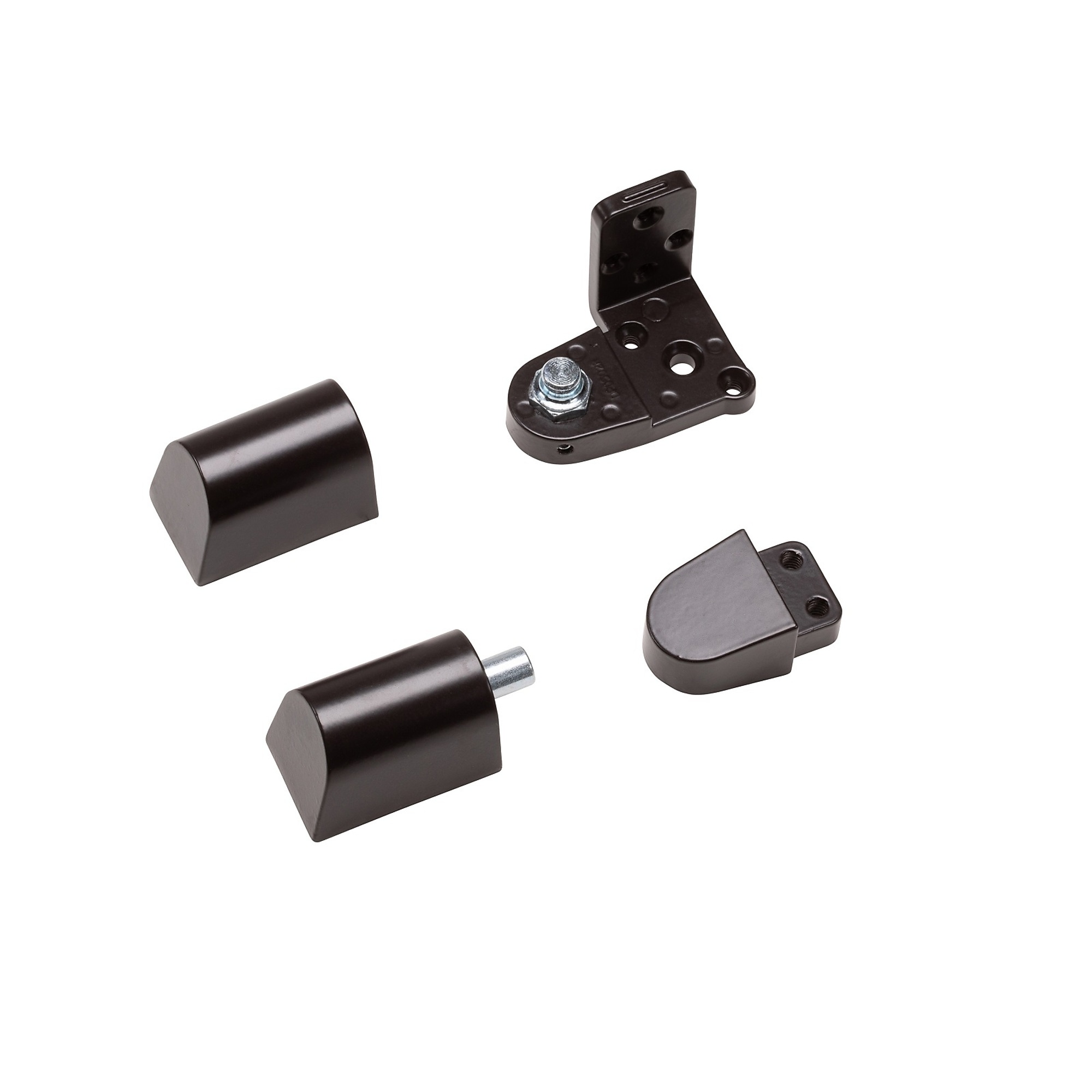 Global Door Controls Offset Door Pivot Hinge Set — 3/4in., Right Hand, Duronodic, For Adams Rite Type Storefront Door, Model# TH1114U-RH-DU
